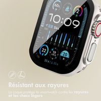 imoshion Coque rigide à couverture complète pour Apple Watch Ultra / Ultra 2 - 49 mm - Starlight