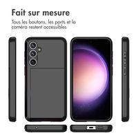 imoshion Coque arrière avec porte-cartes Samsung Galaxy S23 FE - Noir