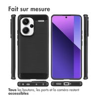 imoshion Coque Brushed Xiaomi Redmi Note 13 Pro Plus (5G) - Noir