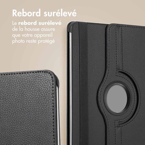 imoshion Coque tablette rotatif à 360° Samsung Galaxy Tab S10 Ultra / Tab S9 Ultra - Noir