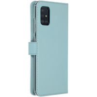 Selencia Étui de téléphone portefeuille en cuir véritable Samsung Galaxy A51