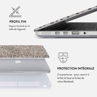 Burga Coque Rigide MacBook Pro 13 pouces (2020 / 2022) - A2289 / A2251 / A2338 - Almond latte