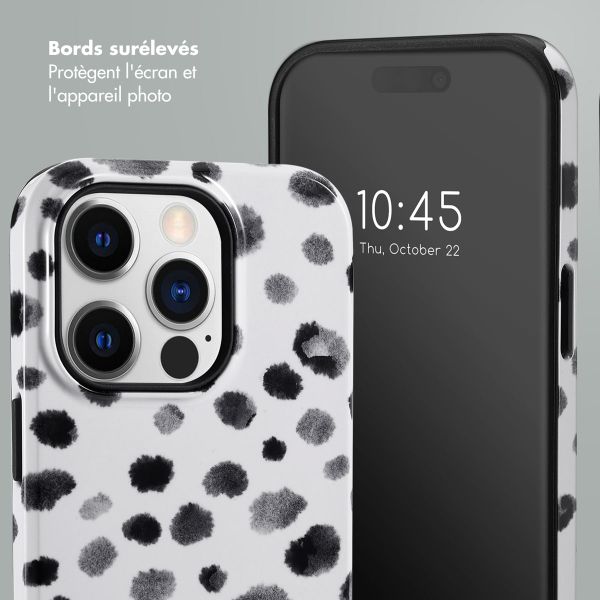 Selencia Coque arrière Vivid Apple iPhone 14 Pro - Trendy Leopard