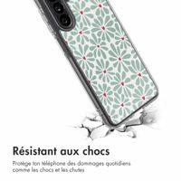imoshion Coque Design Samsung Galaxy A26 - Bloom Love Sage Green