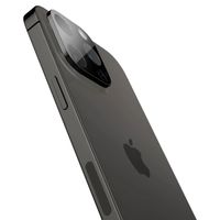 Spigen GLAStR Protection Caméra en verre trempé Apple iPhone 14 Pro / 14 Pro Max - Noir