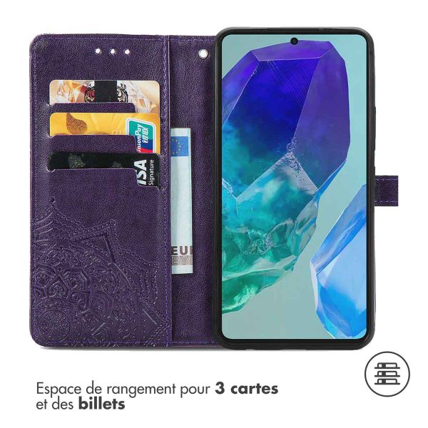 imoshion Etui de télephone Mandala Samsung Galaxy A16 - Violet
