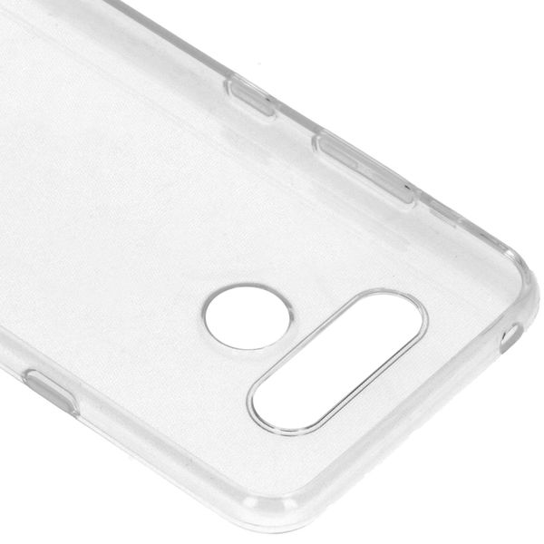 Concevez votre propre coque en gel LG Q60 - Transparent