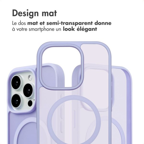 imoshion Coque Color Guard avec MagSafe Apple iPhone 16 Pro - Lila / Lilac
