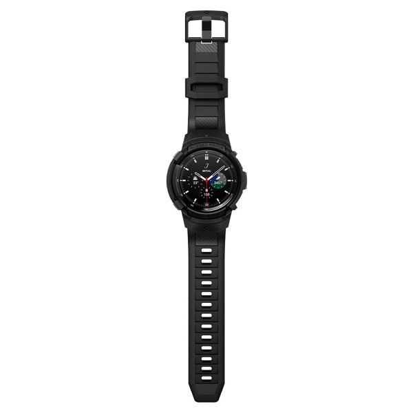 Spigen Rugged Armor™ Pro Case  Samsung Galaxy Watch 4 - 46 mm - Noir