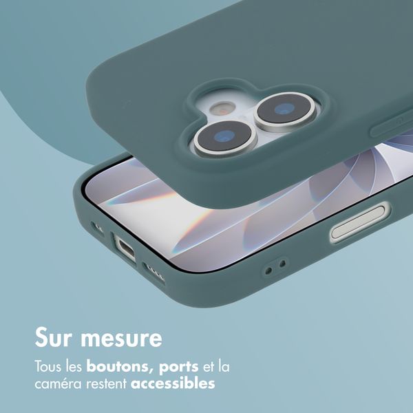 imoshion Coque Couleur Apple iPhone 17 - Pine Green