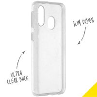 Accezz Coque Clear Samsung Galaxy A40 - Transparent