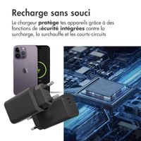 imoshion Adaptateur secteur 35 watts | 2x USB-C - Noir