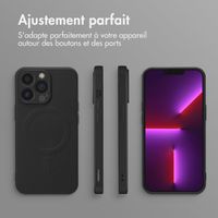 imoshion Coque Couleur avec MagSafe Apple iPhone 13 Pro - Noir