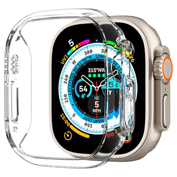 Spigen Coque Thin Fit™ Apple Watch Ultra (2) - 49 mm - Transparent