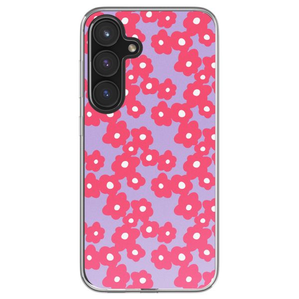 imoshion Coque design pour Samsung Galaxy S23 FE - Dusty Rose Blossoms