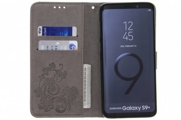 Etui de téléphone Fleurs de Trèfle Samsung Galaxy S9 plus