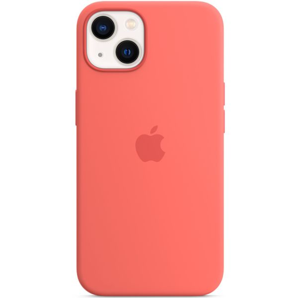 Apple Coque en silicone MagSafe iPhone 13 - Pink Pomelo