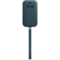 Apple Sacoche en cuir MagSafe Apple iPhone 12 Mini - Baltic Blue