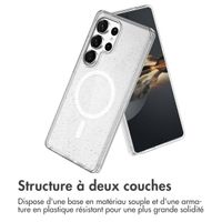 imoshion Coque Sparkle avec MagSafe Samsung Galaxy S25 Ultra - Transparent