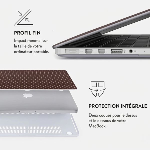 Burga Coque Rigide Apple MacBook Pro 16 pouces (2021 / 2023 M3 / 2024 M4 / 2026 M5) - Sorry Busy