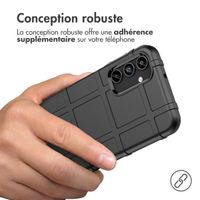 imoshion Coque Arrière Rugged Shield Samsung Galaxy A15 (5G/4G) - Noir