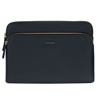 dbramante1928 ﻿Paris+ Sleeve - Pochette ordinateur 13 pouces - Cuir véritable - MacBook Pro / Air 13 pouces - Pacific Blue