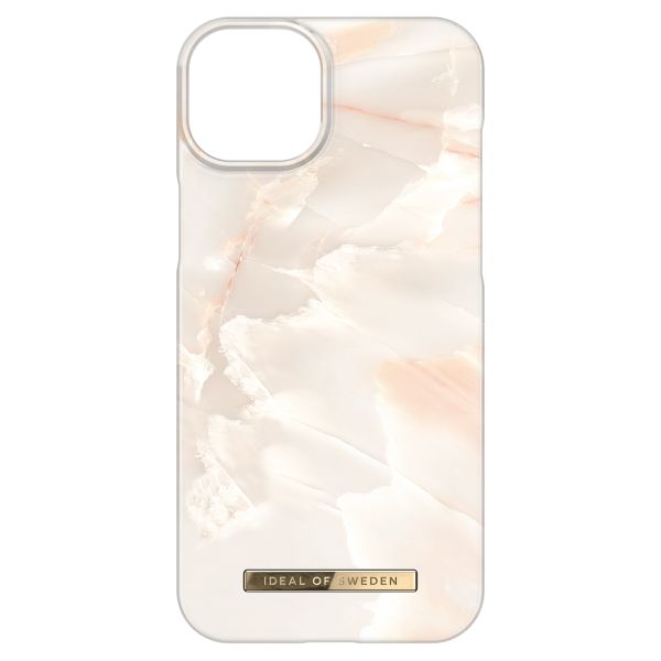 iDeal of Sweden Coque Fashion MagSafe iPhone 15 Plus - Rose Pearl Marble