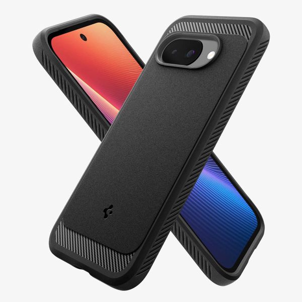 Spigen Coque Rugged Armor MagSafe Google Pixel 9A - Matte Black