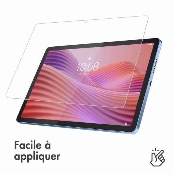 imoshion Protection d'écran en verre trempé Lenovo Tab (2025)