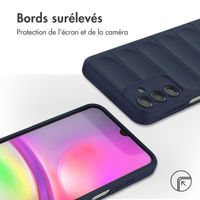 imoshion Coque arrière EasyGrip Samsung Galaxy A25 (5G) - Bleu foncé