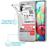 imoshion Coque Design Samsung Galaxy A71 - Étiquette