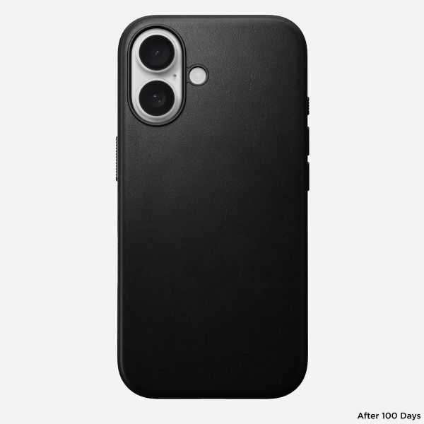 Nomad Coque Modern Leather iPhone 16 - Black