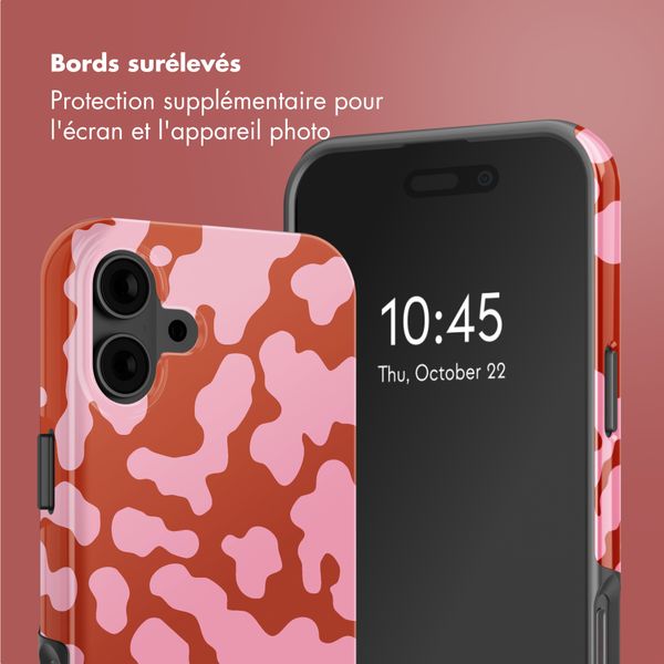 Selencia Coque arrière Vivid avec MagSafe Apple iPhone 16 - Moo’d Blush Pink