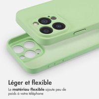 imoshion Coque Couleur avec MagSafe Apple iPhone 15 Pro - Vert