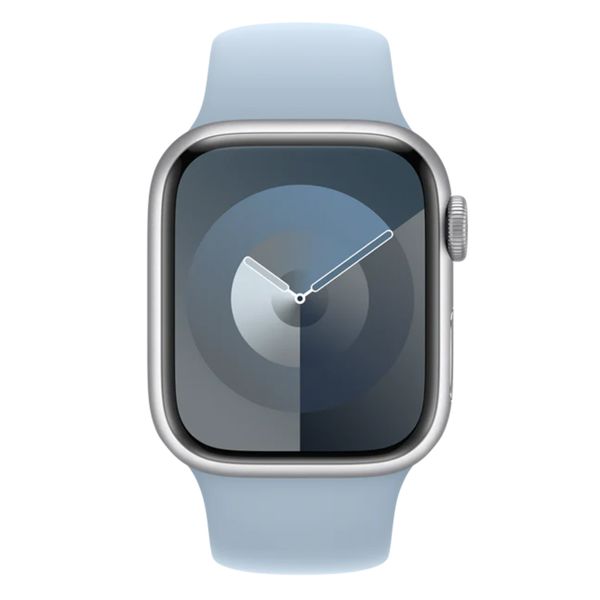 Apple Bracelet Sport Apple Watch Series 1 t/m 9 / SE (38/40/41 mm) | Series 10 / 11 (42 mm) - Taille M/L - Light Blue