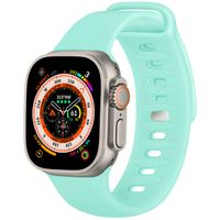 imoshion Bracelet en silicone Apple Watch Series 1-10 / SE / Ultra (2) - 42/44/45/46/49 mm - Turquoise