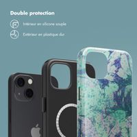 Selencia Coque arrière Vivid avec MagSafe Apple iPhone 13 - Fresh Paint Green