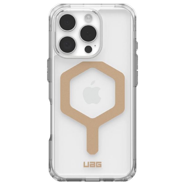 UAG Coque Plyo MagSafe iPhone 16 Pro - Ice / Gold