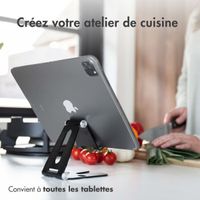 imoshion Support téléphone de bureau en aluminium - Réglable - Universel - Noir