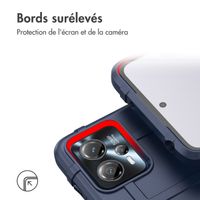 imoshion Coque Arrière Rugged Shield Motorola Moto G13 - Bleu foncé