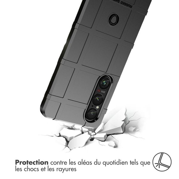 imoshion Coque Rugged Shield Sony Xperia 1 VI - Noir