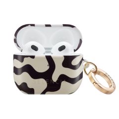 Selencia Coque Vivid Apple AirPods 3 - Art Wave Black