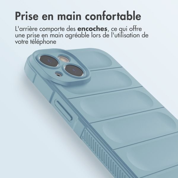 imoshion EasyGrip Backcover Apple iPhone 14 - Bleu clair