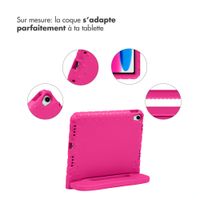 imoshion Coque kidsproof avec poignée Apple iPad 11 (2025) 11 pouces A16 / iPad 10 (2022) 10.9 pouces - Rose
