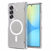 Spigen Coque Ultra Hybrid Pro MagFit Samsung Galaxy Z Fold 7 - Clear / White