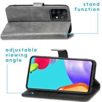 imoshion Étui de télephone portefeuille Samsung Galaxy A72 - Gris