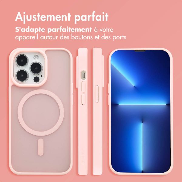 imoshion Coque Color Guard avec MagSafe iPhone 13 Pro - Rose clair