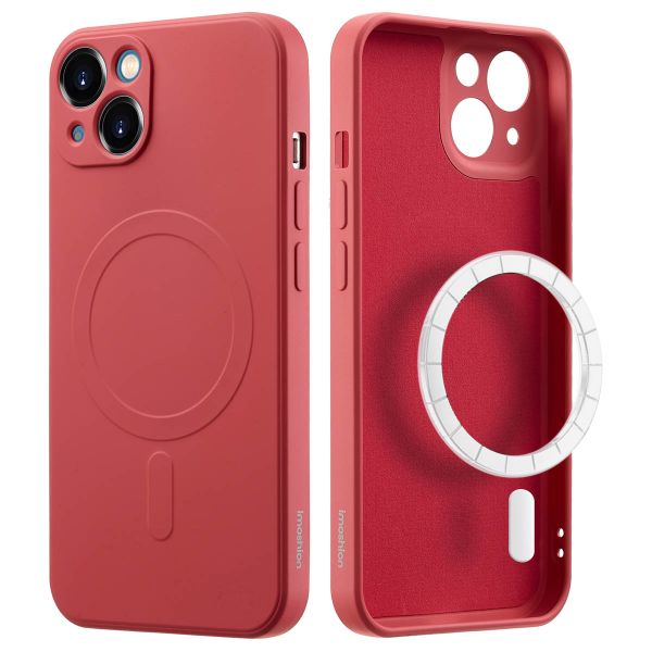 imoshion Coque Couleur avec MagSafe iPhone 13 Mini - Dusty Rose