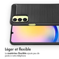 imoshion Coque Brushed Samsung Galaxy A25 (5G) - Noir