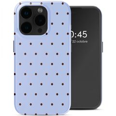 Selencia Coque arrière Vivid Apple iPhone 15 Pro - Happy Dots Digital Sky
